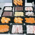 tray sealing cooked foods skin vacuum packing machines